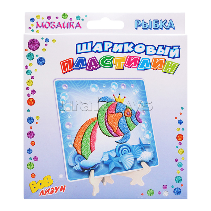 Шариковый пластилин "Мозаика" Рыбка