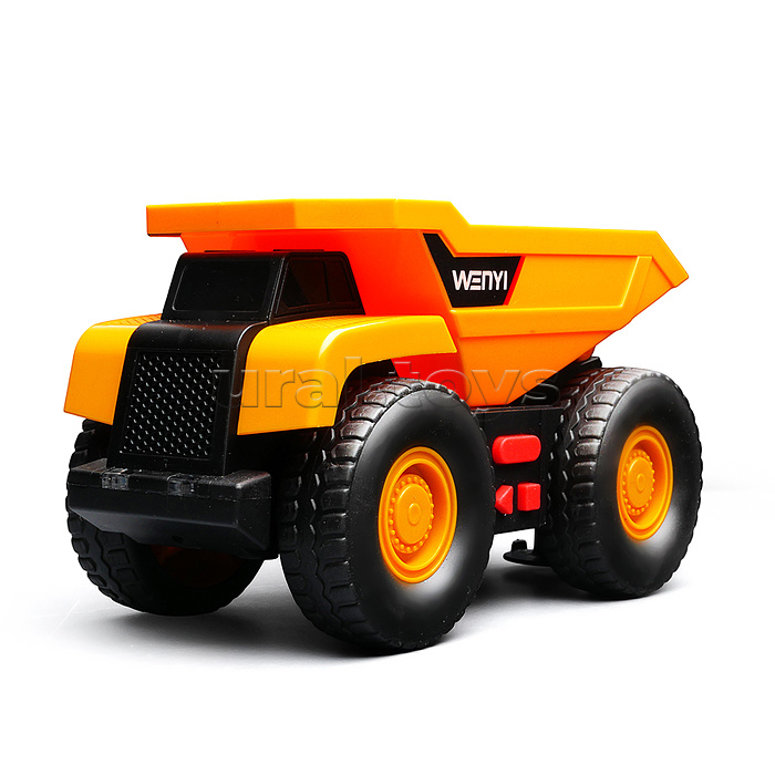 Машина "Бульдозер" 1:32 (свет, звук) в коробке