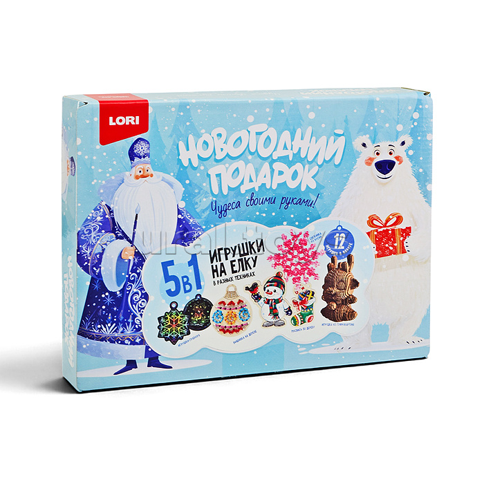 Елочные игрушки 5 в 1
