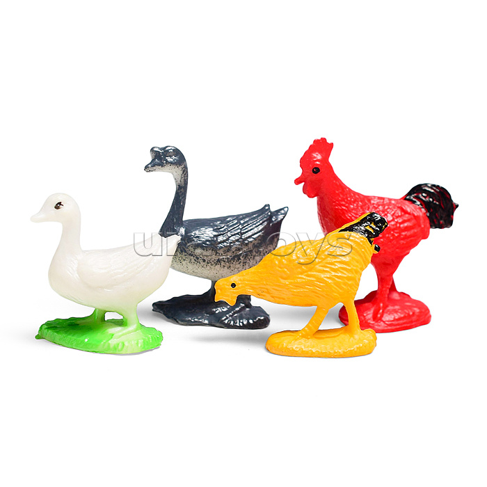 Набор животных "Веселая ферма" (в ассортименте) в пакете