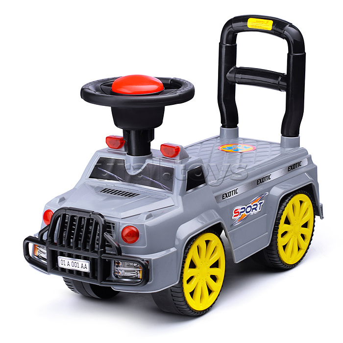 Толокар музыкальный №1 серый