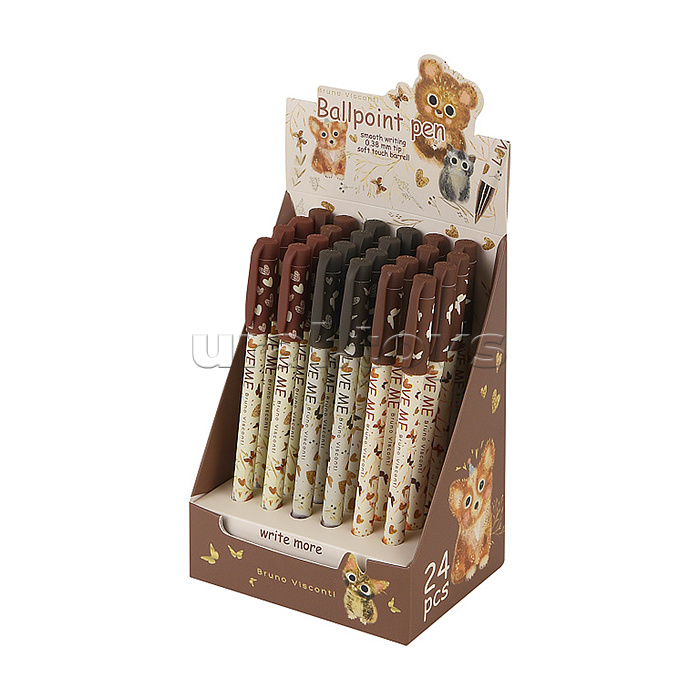 Ручка "Love me. Friends" шариковая 0.38 мм, синяя