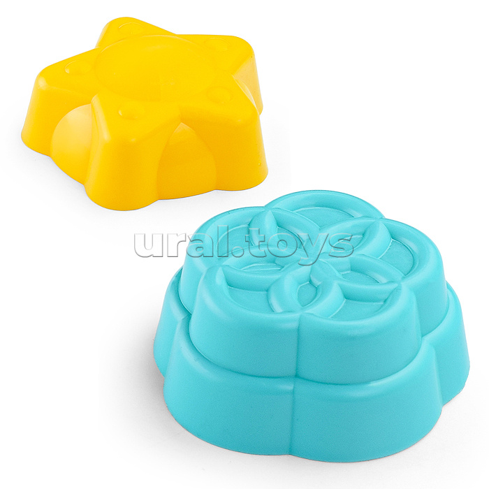 Набор "Формочки для песка" (цветочек и звездочка)