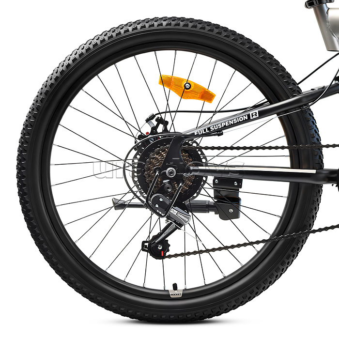 Велосипед 24" Rocket Azkar Pro, цвет серый, размер 15"