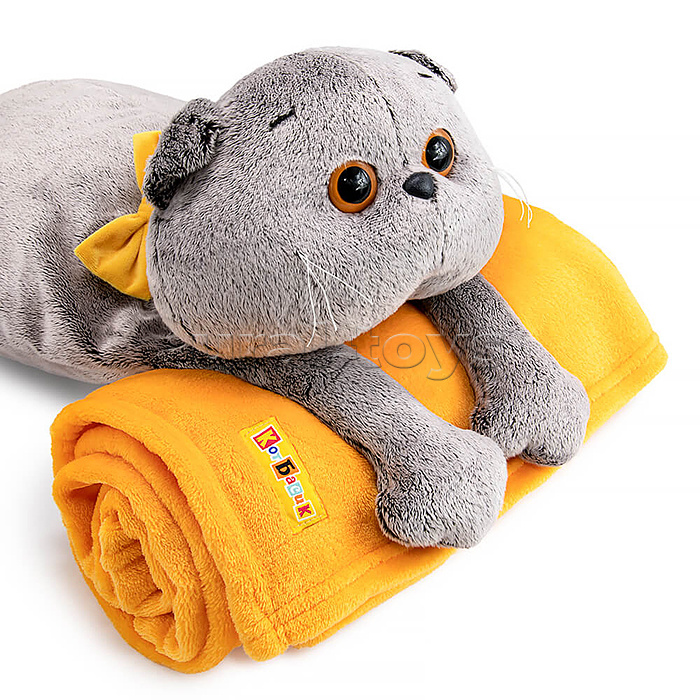 Кот Басик с пледом Игрушка Кот Басик с пледом Игрушка