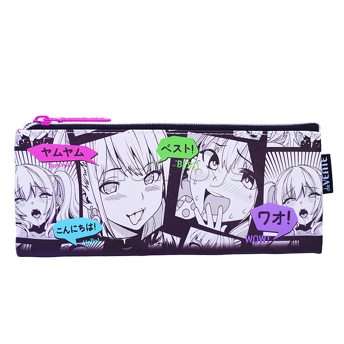 Пенал "Anime Comix" 21,5x9x1 см, плоский для 35 предметов, на молнии, искусственная кожа до -40C с антивандальной фактурой, с подкладом Пенал "Anime Comix" 21,5x9x1 см, плоский для 35 предметов, на молнии, искусственная кожа до -40C с антивандальной фактурой, с подкладом