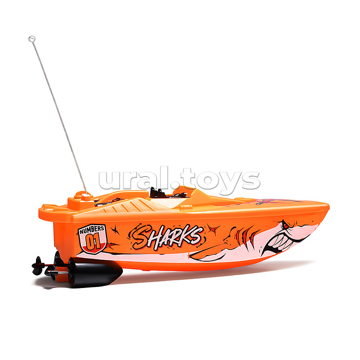 Катер "Акула" р/у, 27MHz, в коробке