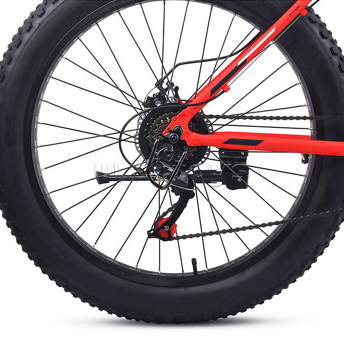 Велосипед 26" Rocket Fat 26, цвет красный, размер 18"