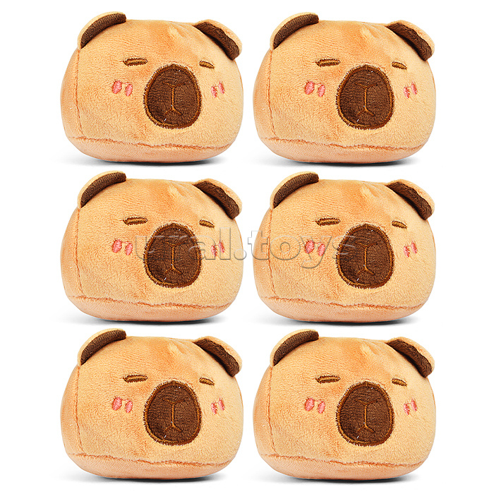 Игрушка -Антистресс "Капибара с мандаринкой"