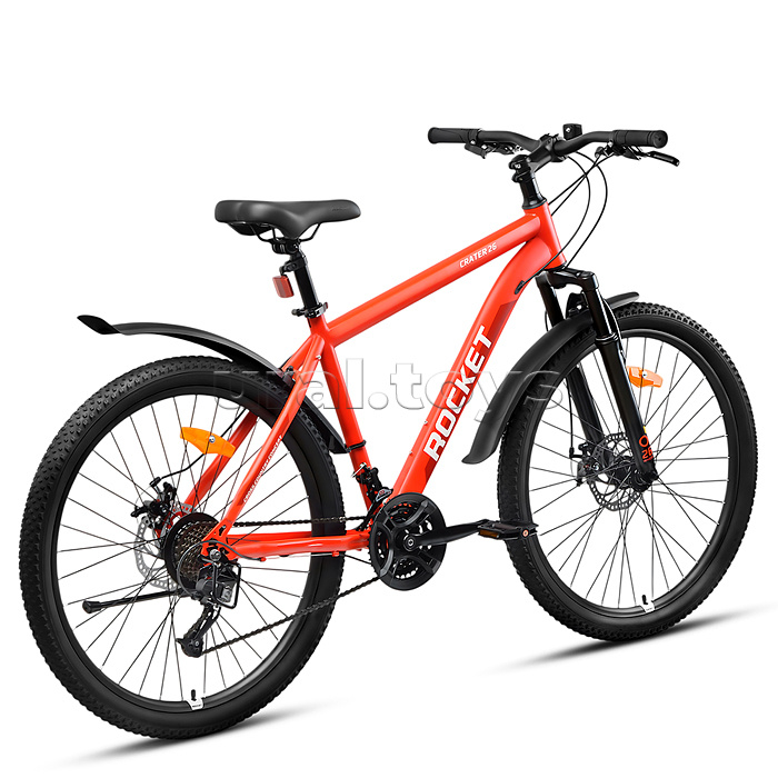 Велосипед 26" Rocket Crater 26, цвет красный, размер 18"