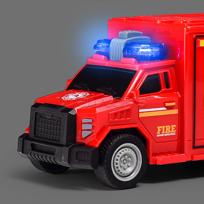 Машина "Служебное авто" 1:20 (свет, звук) в коробке