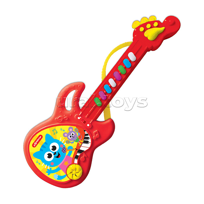 Гитара "Любимые песенки" Красная