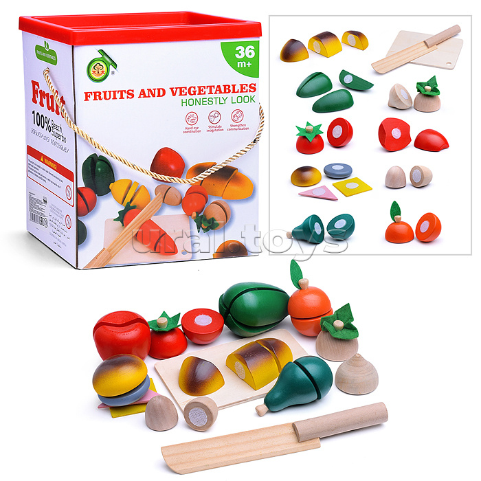 Набор продуктов "Учимся готовить" в коробке