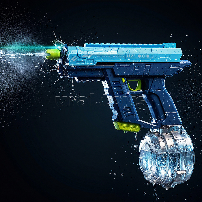 Водное оружие "Hydro Hustle" в коробке (цвет синий)