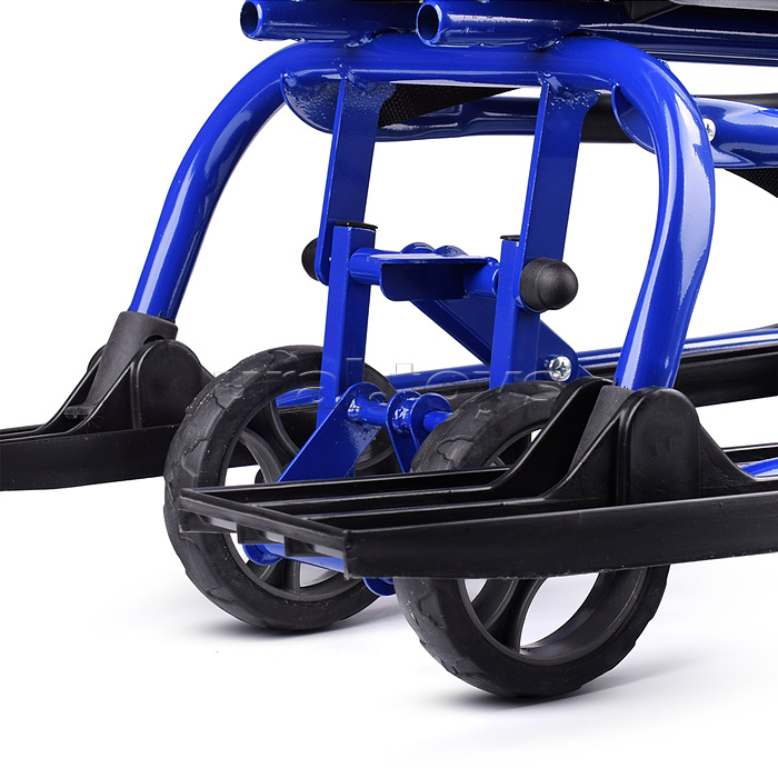 Игрушка Снегокат детский 111 "Mobile" с Т-образным толкателем и колесной базой (Котик на белом квадроцикле)