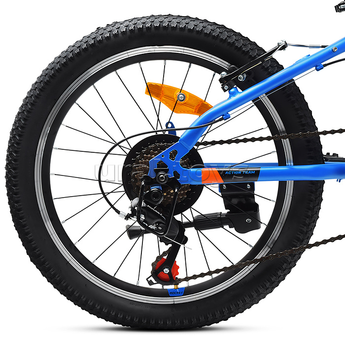 Велосипед 20" Rocket Crux 1.0 , цвет синий, размер 11"