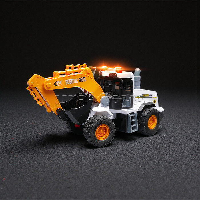 Трактор "МегаСтроитель" в коробке