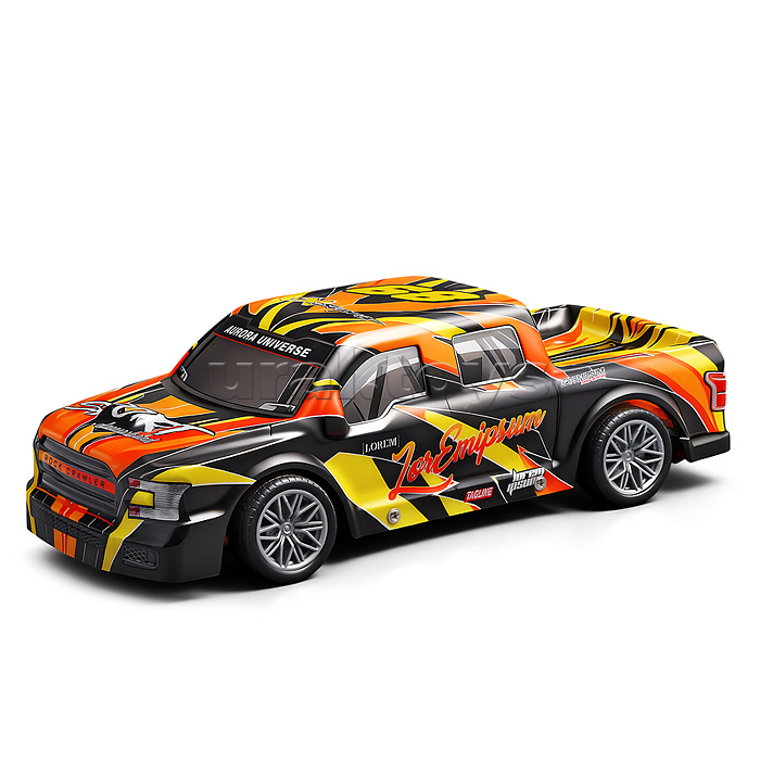 Машина "Горный властелин" р/у, 27 MHz. (свет) в коробке