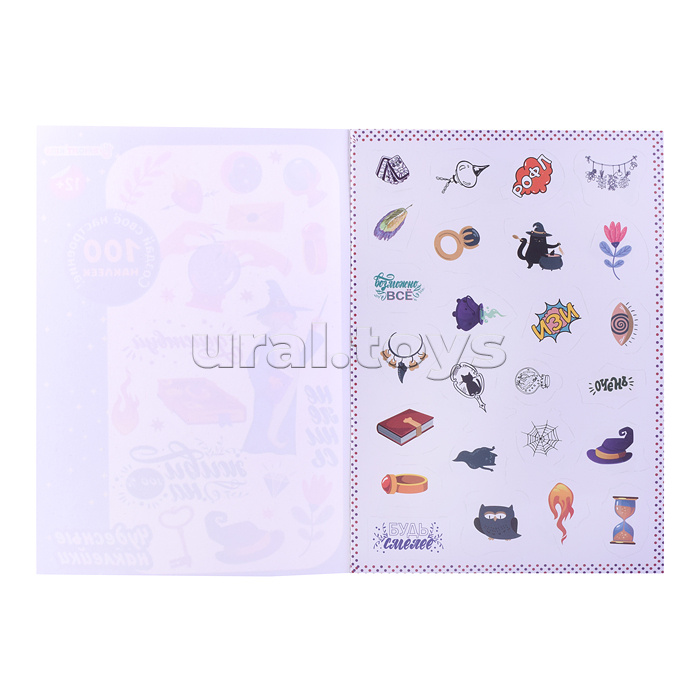 100 многоразовых наклеек "Чудесные наклейки" 100 многоразовых наклеек "Чудесные наклейки"