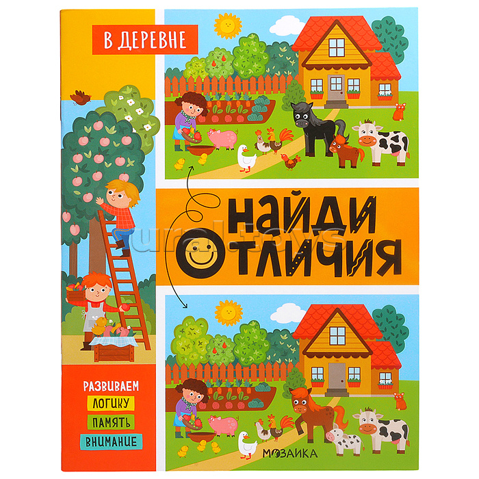 Найди отличия. В деревне