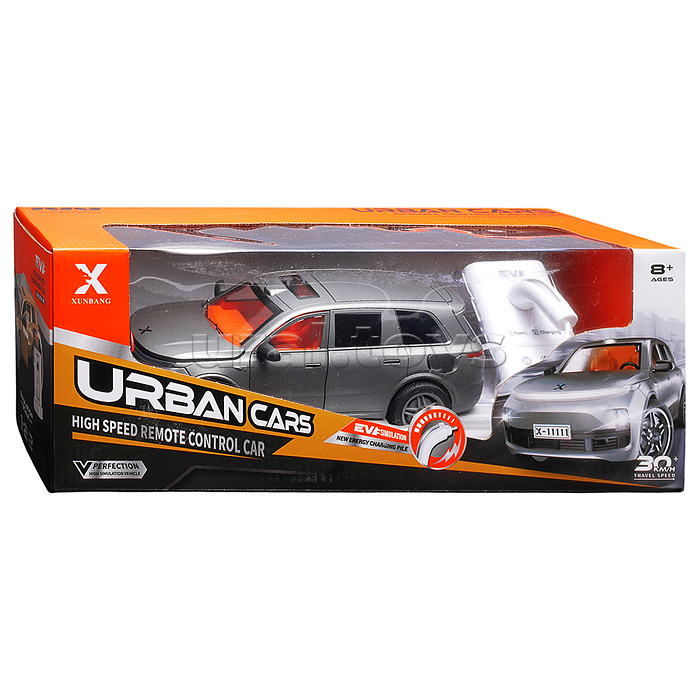 Машина "Энергия спорта" р/у, 27 MHz, в коробке