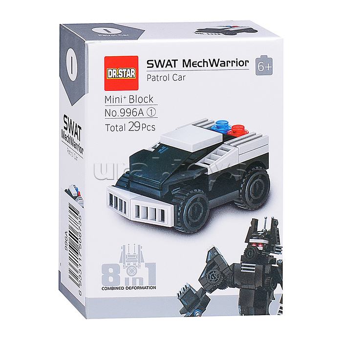 Конструктор "Робот собровец" в коробке