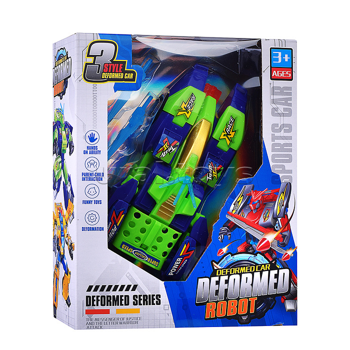 Робот "Робот-автомобиль" в коробке