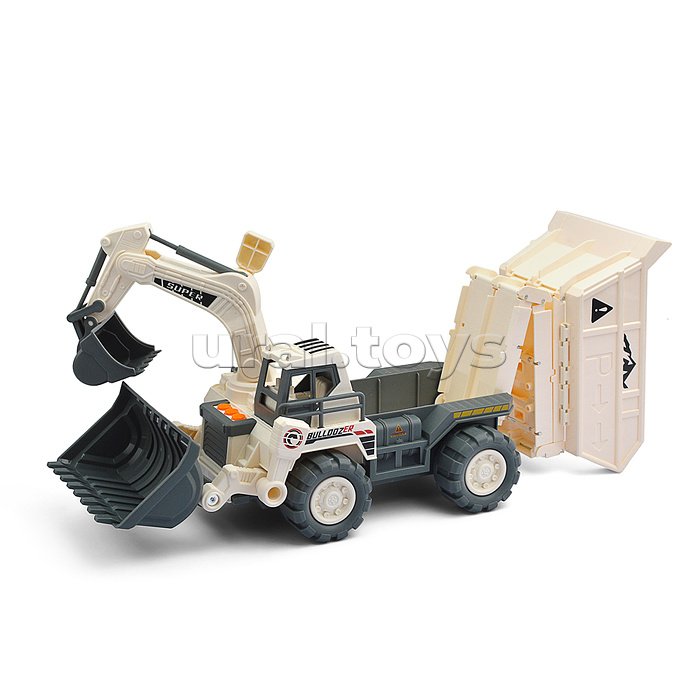Машина-Катапульта "Экскаватор/Грейдер" в коробке