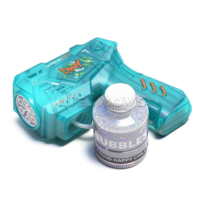 Бластер для мыльных пузырей YD6672A "Атакующий пузырь" в коробке