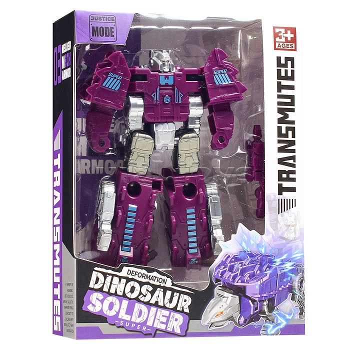 Робот трансформирующийся в динозавров, в коробке