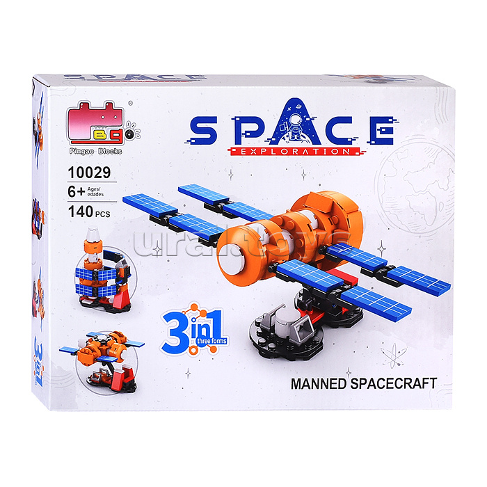 Конструктор "Космос" (4в1) в коробке