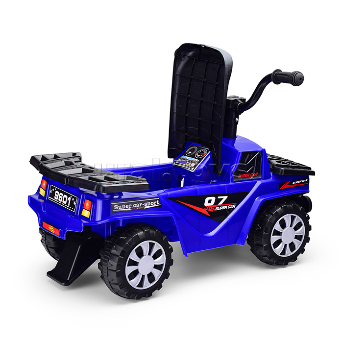 Каталка детская "Квадрик" (цвет синий)