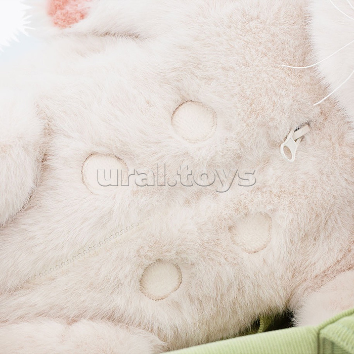 Кошечка Муся с котёнком в переноске (подарочная коробка)