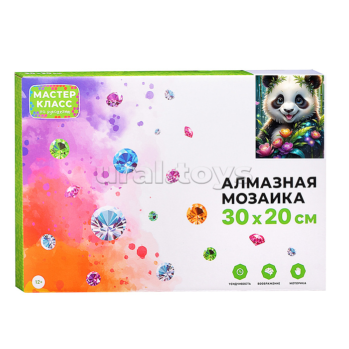 Мозаика алмазная "Пандочка" 20*30см.