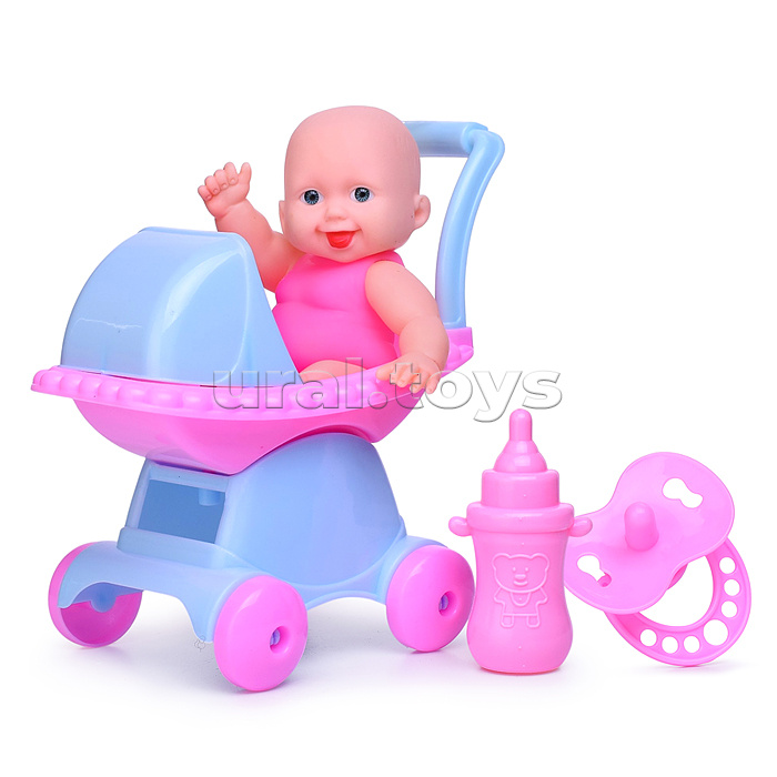 Пупс "Юля" с аксессуарами, в пакете