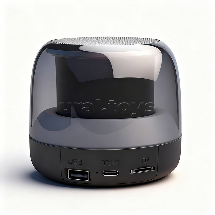 Светильник-колонка "Световая симфония" в коробке (цвет черный)