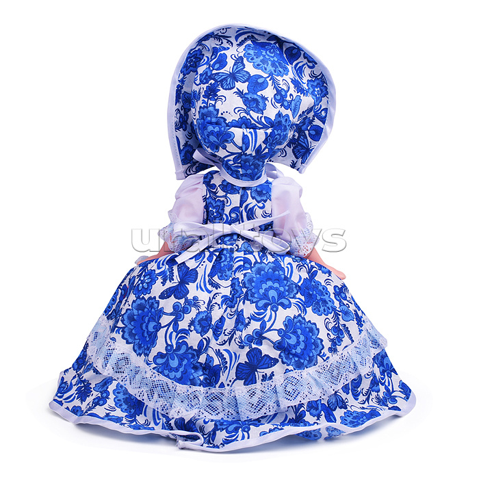 Кукла Чайница Гжель, в пакете