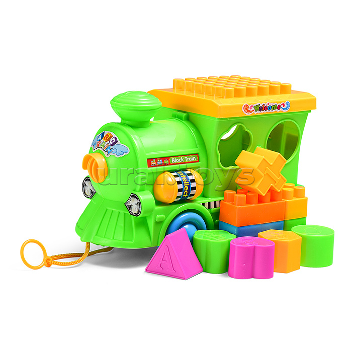 Сортер "Сортер поровоз" в пакете