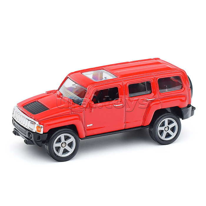 Набор 1:60, Hummer H3, LR Defender, BMW X5, Toyota LC Prado, Audi Q3, 5 шт. Набор 1:60, Hummer H3, LR Defender, BMW X5, Toyota LC Prado, Audi Q3, 5 шт.