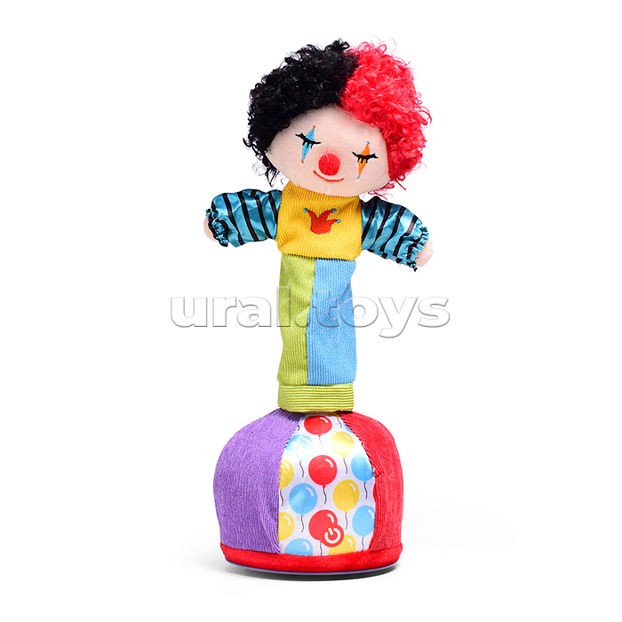 Клоун, со светом и музыкой, в коробке