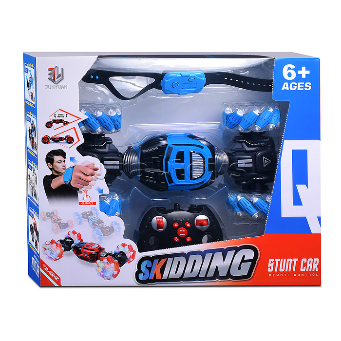 Машина "Трюковой монстр" р/у, 27 MHz, в коробке