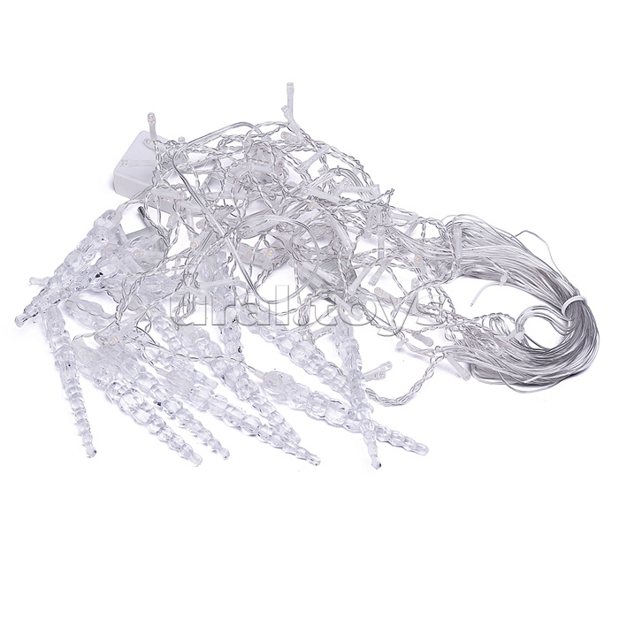 Электрогирлянда Бахрома, 3м, 96 ламп, теплый