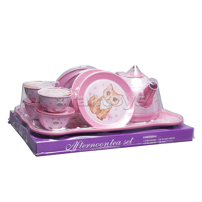 Набор посуды "Кошечка" в коробке