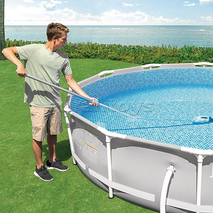 Вакуумный пылесос для чистки бассейна на аккумуляторах с ручкой 2.8м, 28628 INTEX