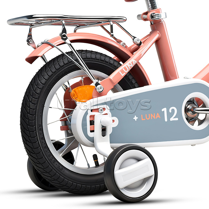Велосипед 12" Rocket Luna, цвет розовый