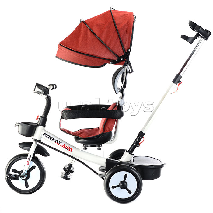 Велосипед 3-х колесный, красный