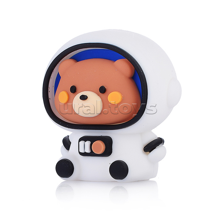 Точилка для карандашей "Space Team" 32x37x28 мм, 1 отверстие, пластиковая с покрытием Soft