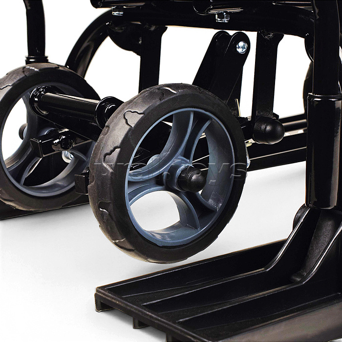 Игрушка Снегокат детский 109 "Wheel" c П-образным толкателем и колесной базой (Олененок)
