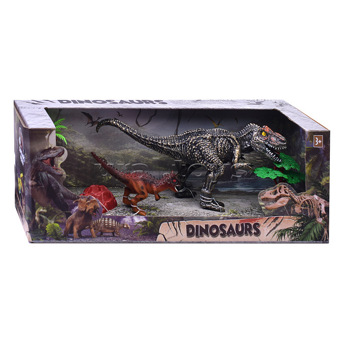 Набор динозавров "Мир чудес" в коробке