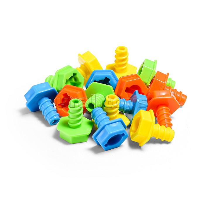 Конструктор "Машина" с отверткой, в коробке